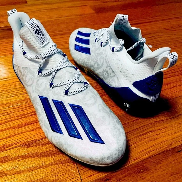 Adidas Football Cleats Adizero Young King Blue / White FU6707 Size 10.5 NEW s-l400.jpg main image 2